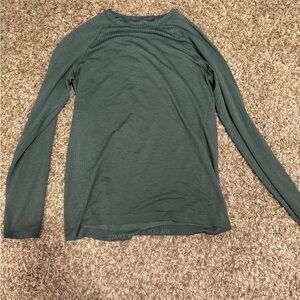 Men’s lululemon metal vent tech long sleeve shirt green small